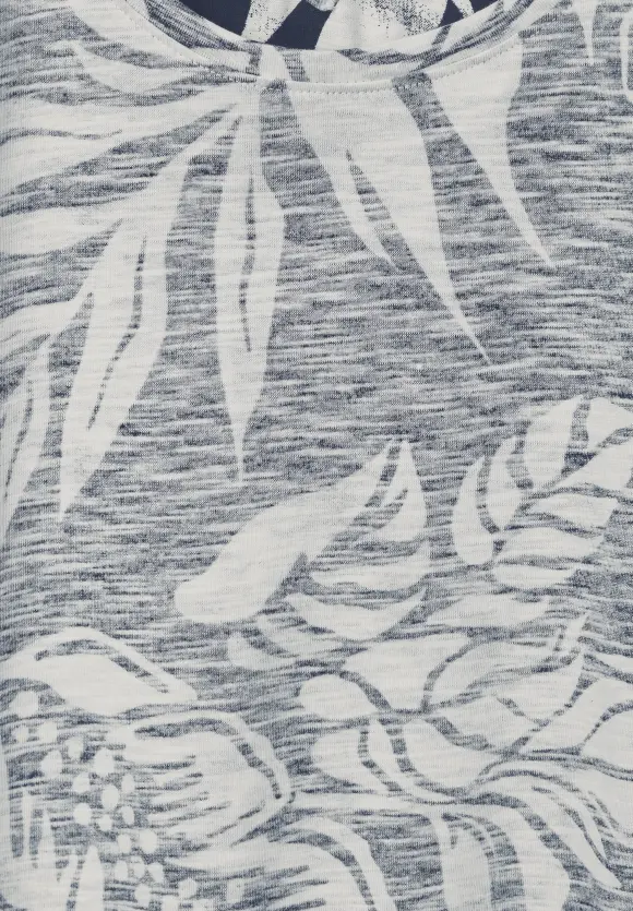 CECIL T-Shirt mit Blätterprint
