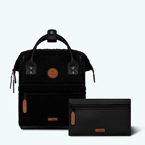 Adventurer Small Dhaka Black Backpack
