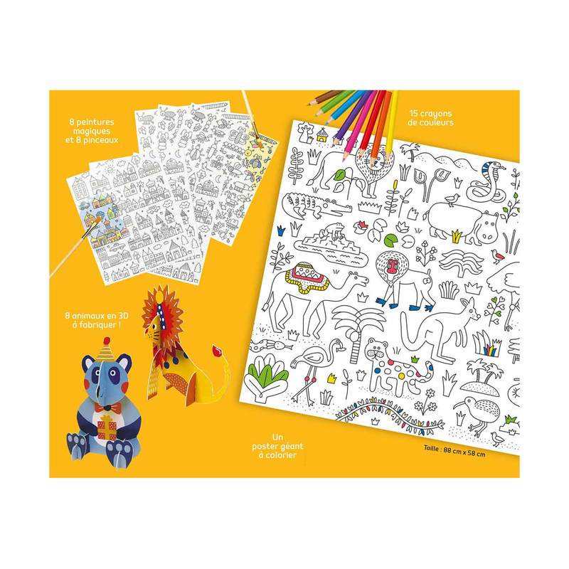 Coffret Mon coffret d'anniversaire, je fête mes 4 ans - Auzou