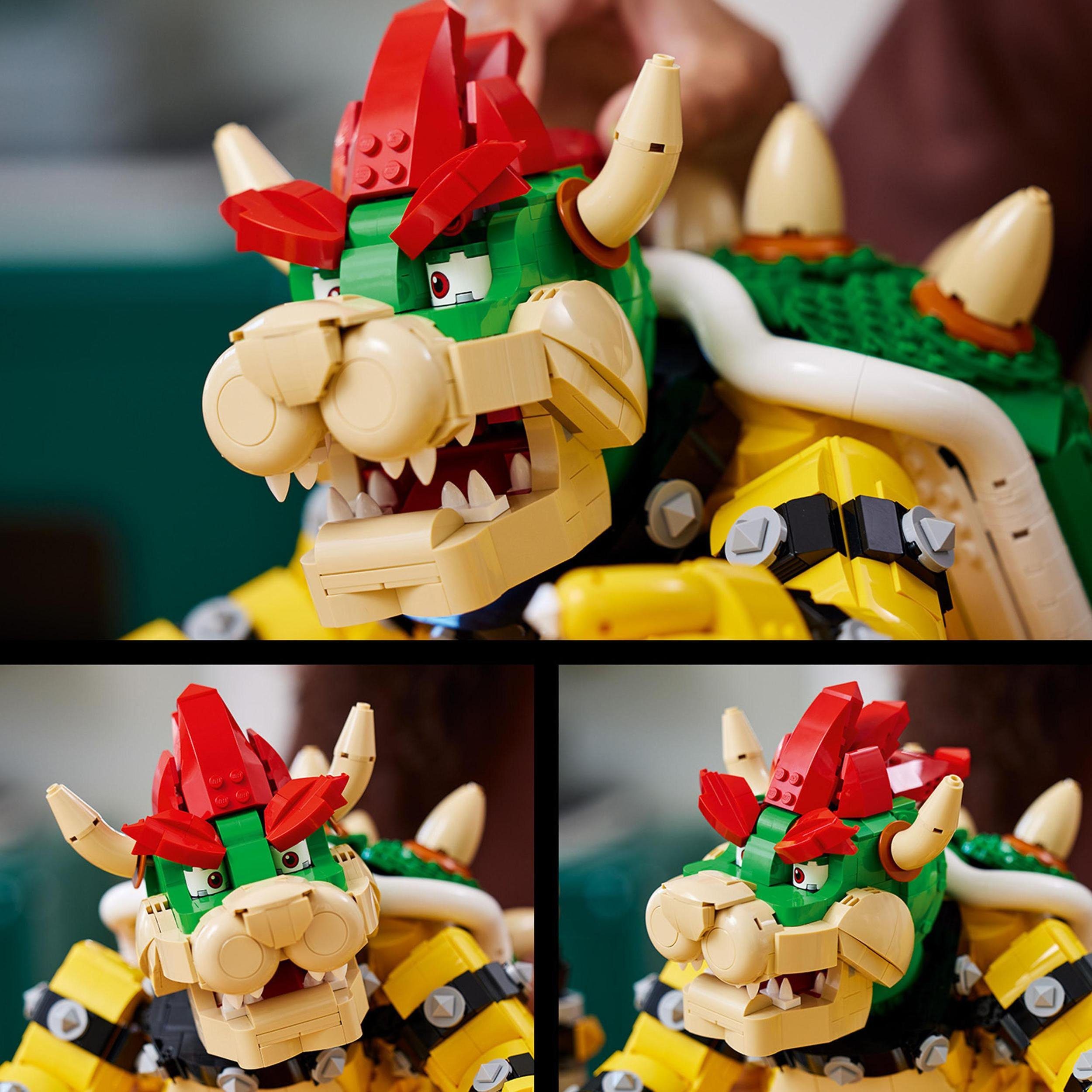 LEGO® Konstruktionsspielsteine Der mächtige Bowser (71411), LEGO® Super Mario, (2807 St), Made in Europe