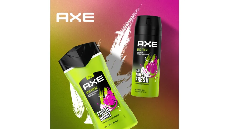 AXE Bodyspray Epic Fresh ohne Aluminiumsalze 150 ml