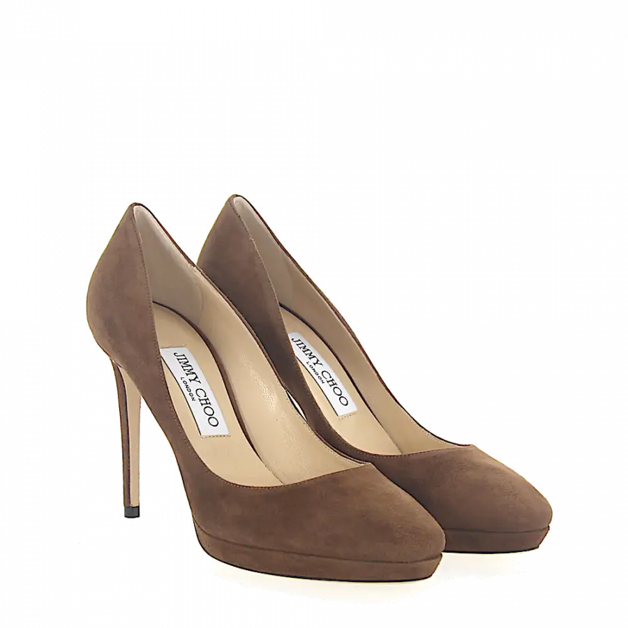 Jimmy Choo - High Heels Pumps HOPE 100 braun - beige