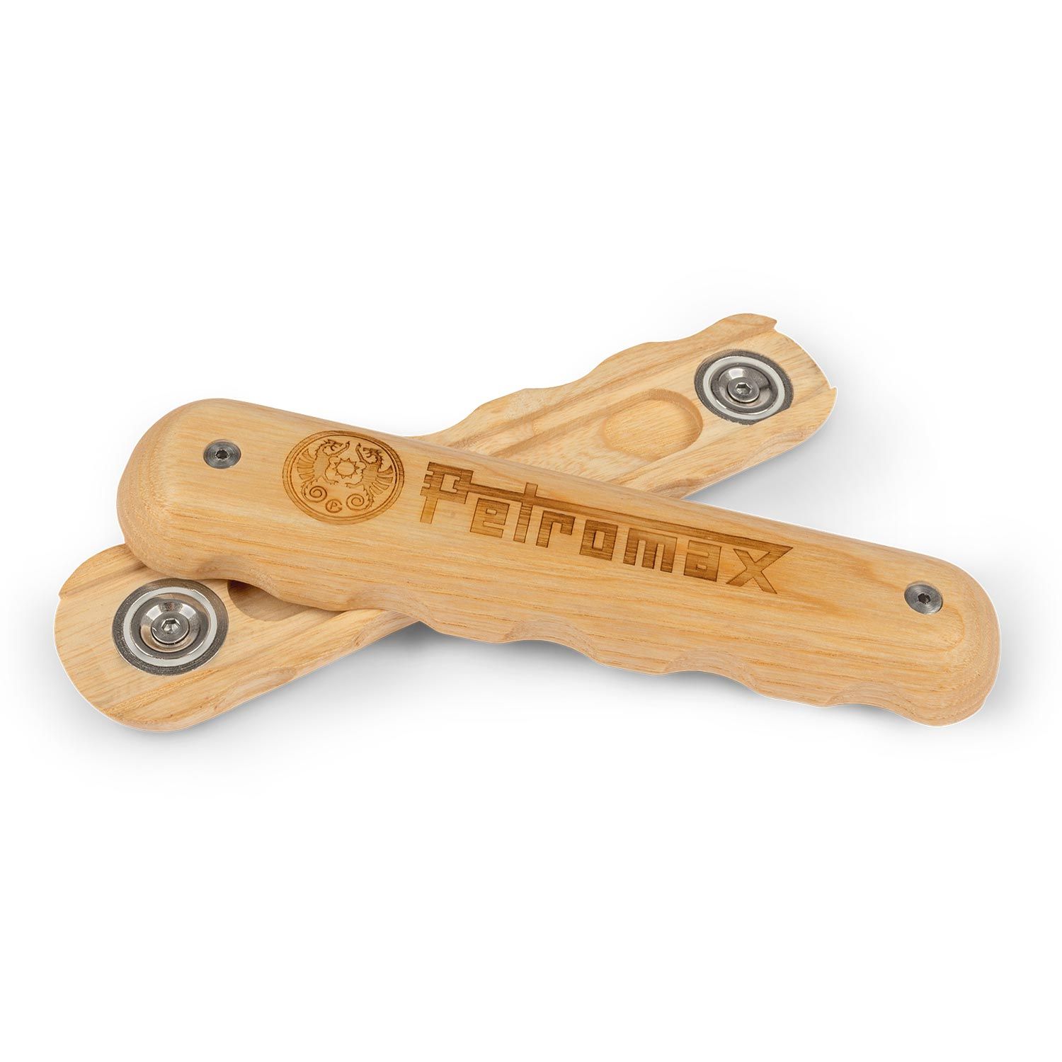 Holzgriff für Schmiedeeiserne Pfannen