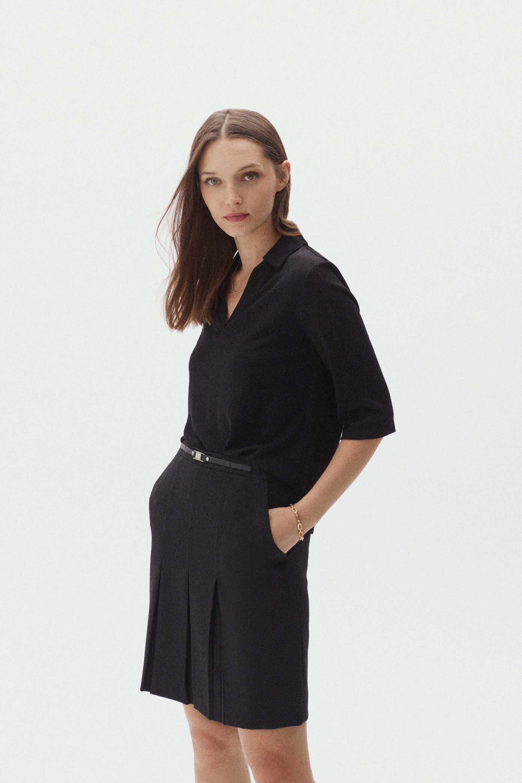 jupe alvina noir femme