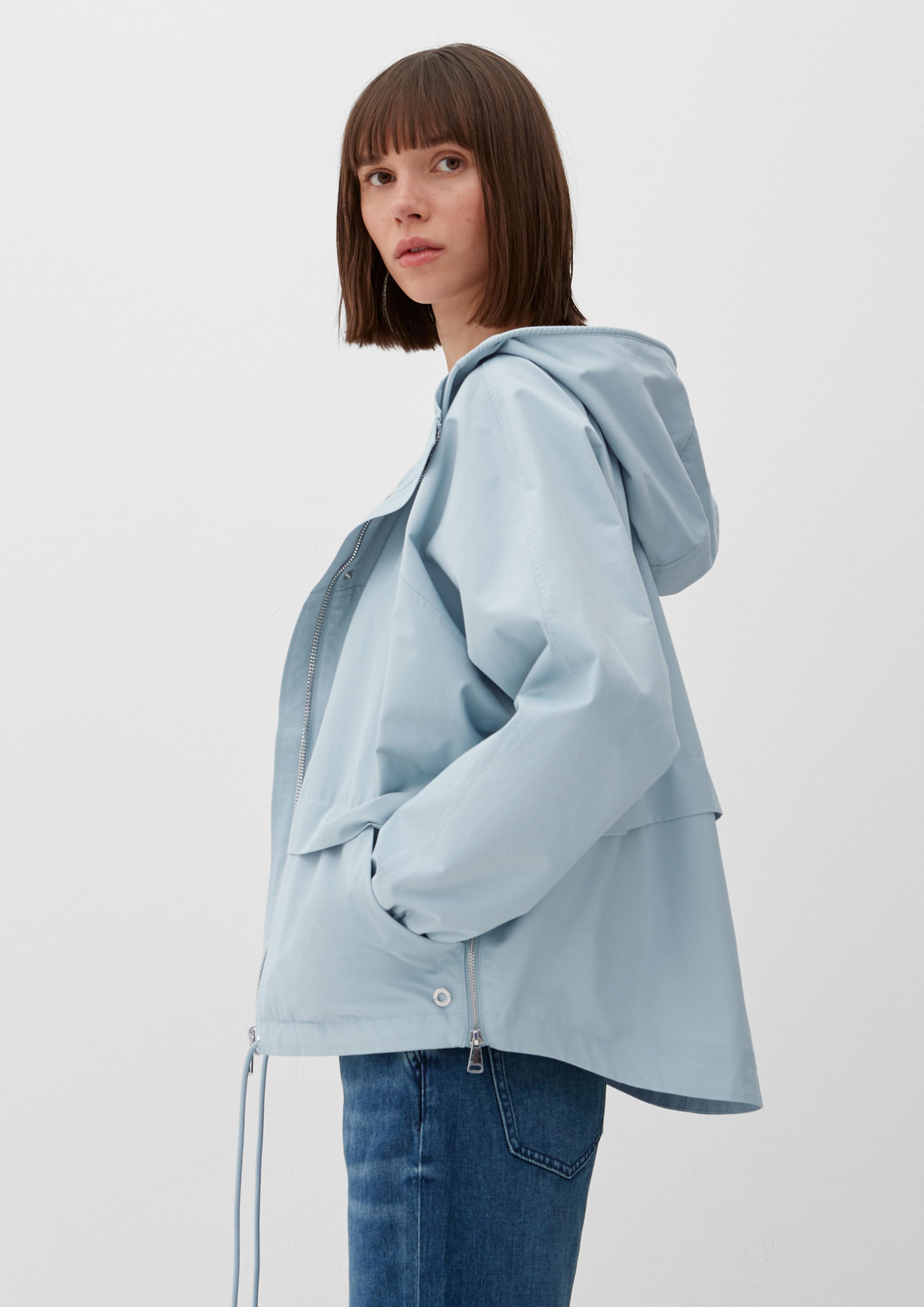 Kapuzenjacke aus Baumwollmix  2129005-5081
