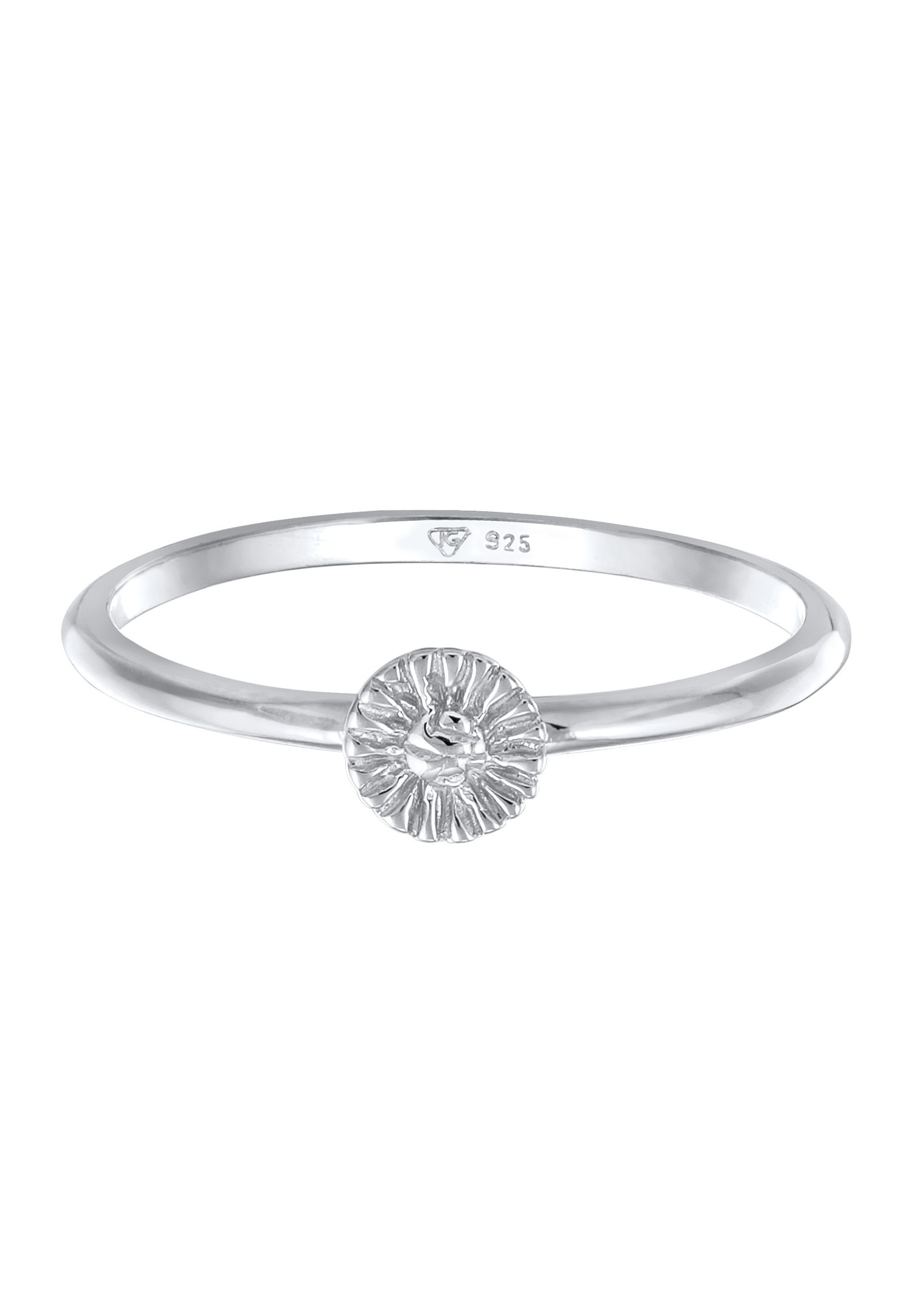 Conjunto de pulsera Elli para mujer, estilo boho hippie con estampado floral, en plata de ley 925 chapada en oro.