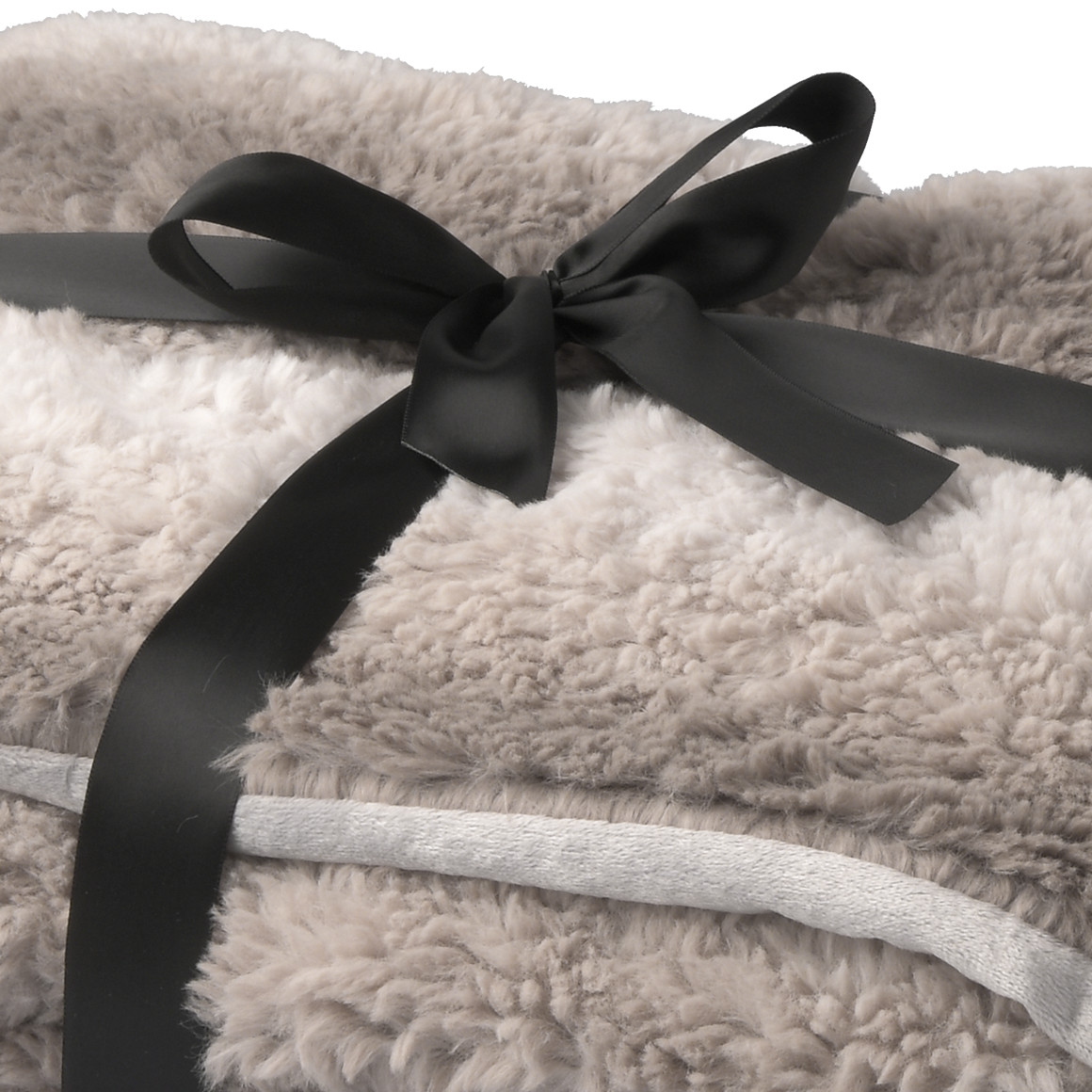 Kuscheldecke aus Plüsch