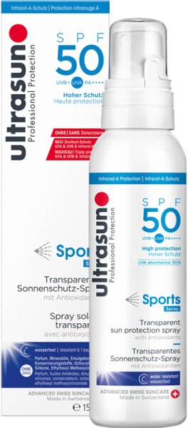 UltraSun Sports Spray SPF 50 Sonnenspray