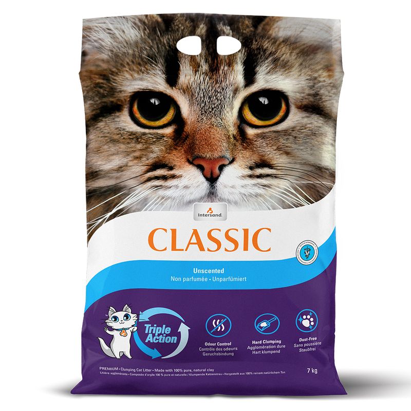 Intersand Classic Katzenstreu Parfümfrei zu TOP-Preisen | bitiba