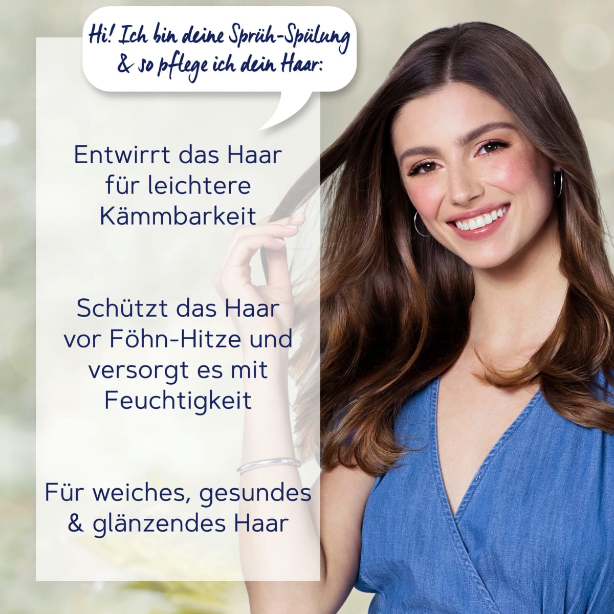 Sprüh-Conditioner Feuchtigkeit & Glanz, 200 ml