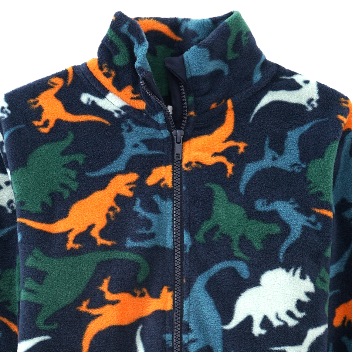 Jungen Fleecejacke mit Stehkragen