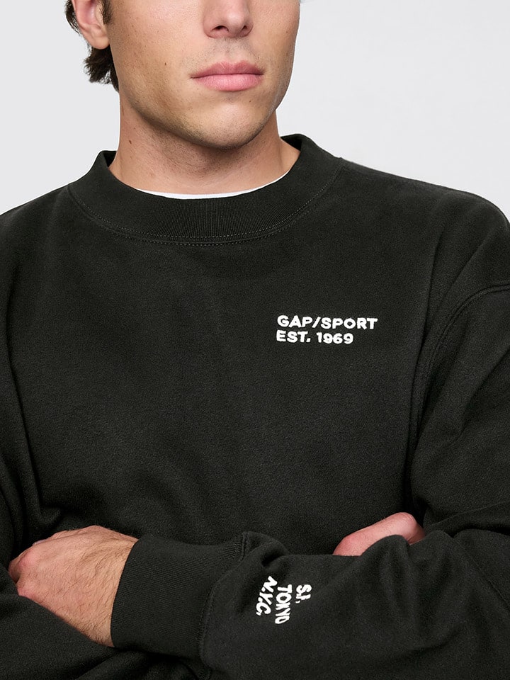 GAP Sweatshirt in Schwarz günstig kaufen