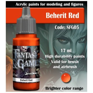 Scale Color: Beherit Red (17 ml)