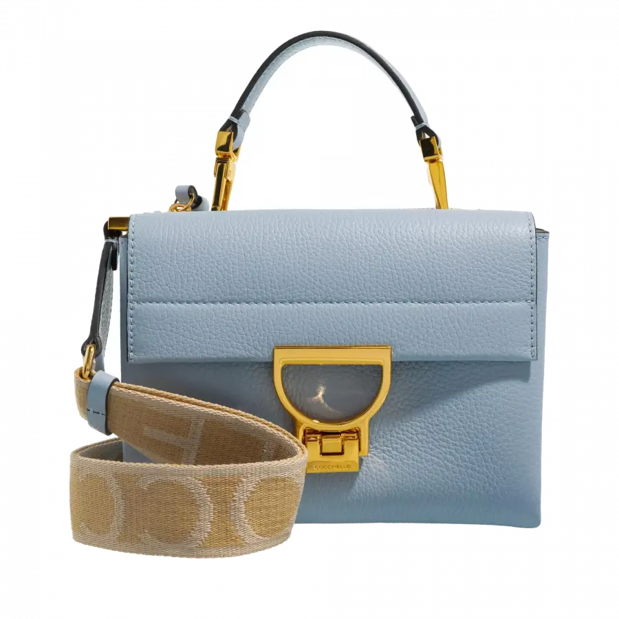 Coccinelle - Coccinelle Handle Bags Leder Blue - blau