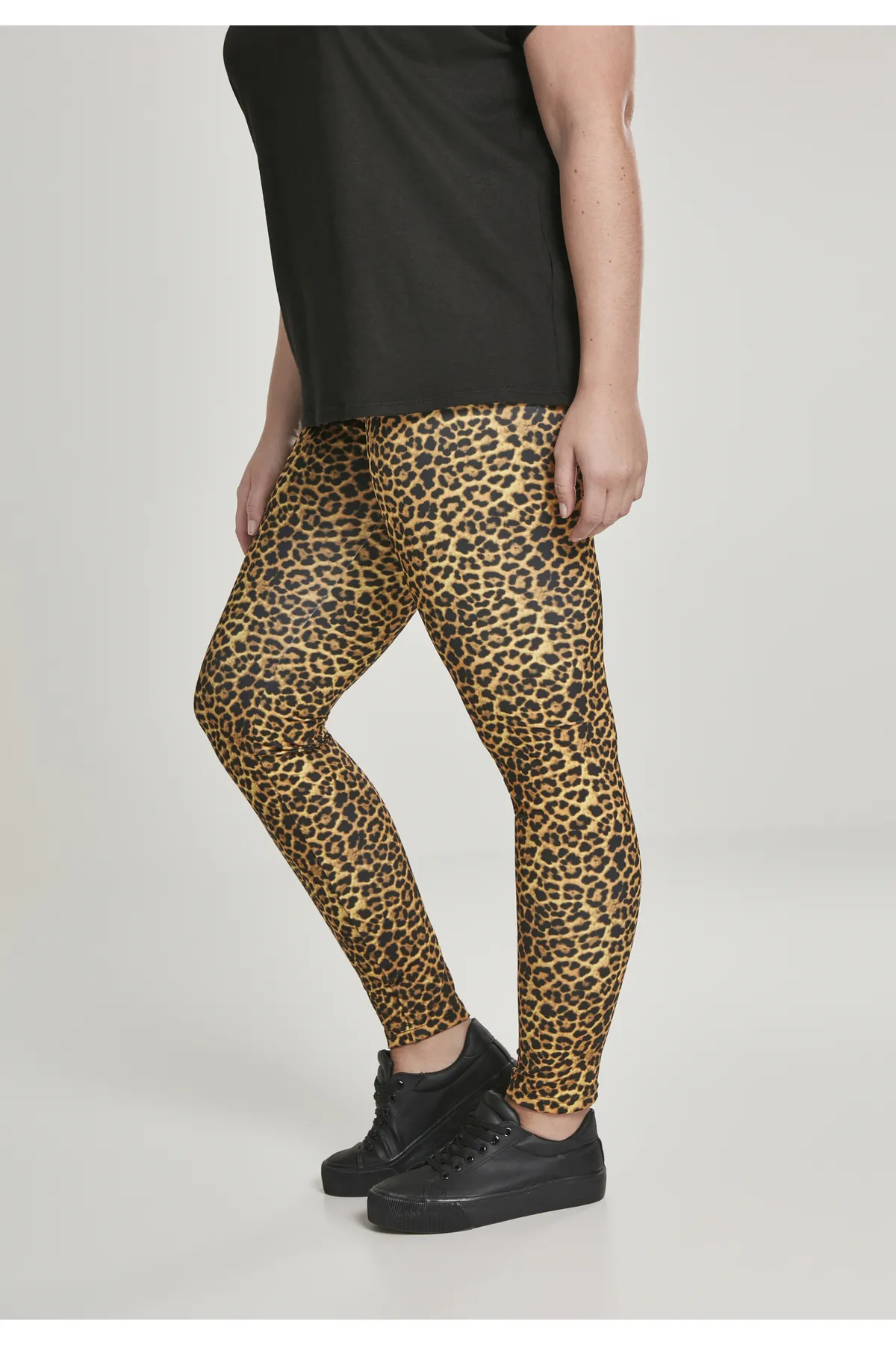 Urban Classics  Leggings - Mehrfarbig - Mittlerer Bund