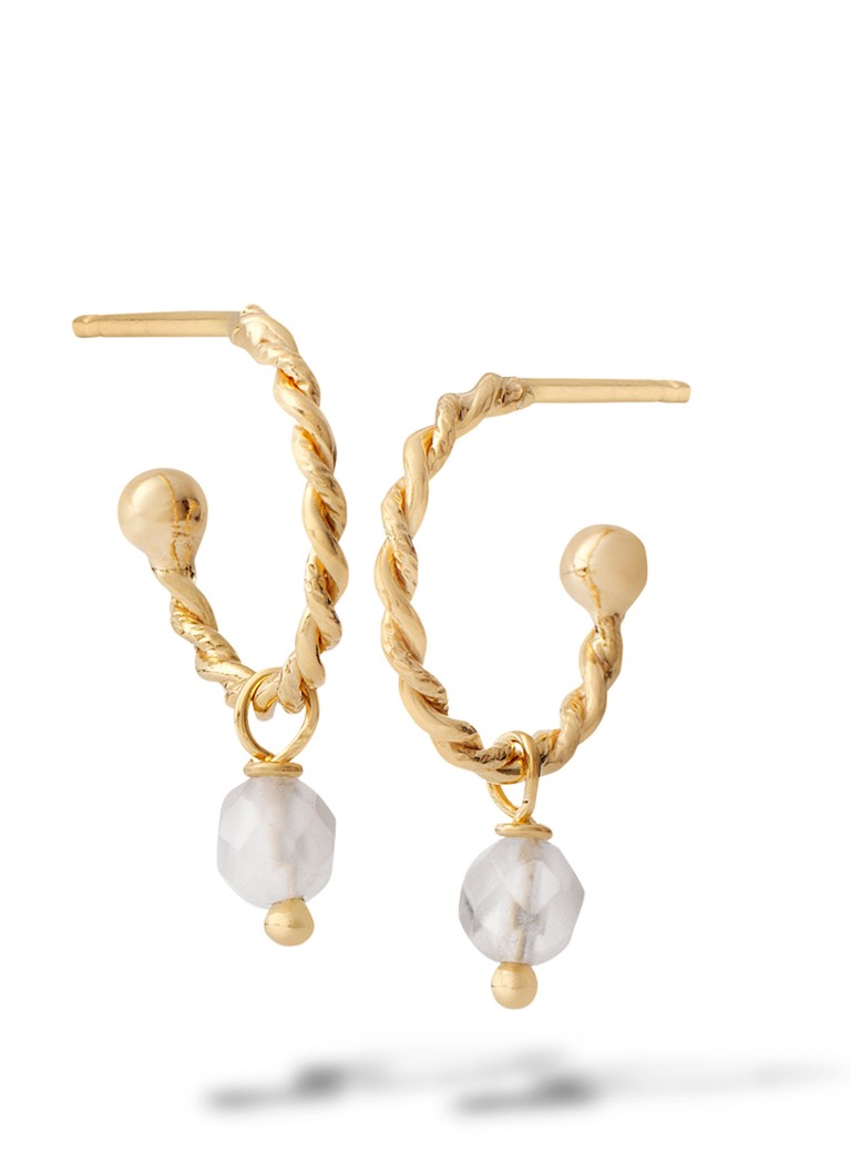 Casa Jewelry Riva gold-plated earrings