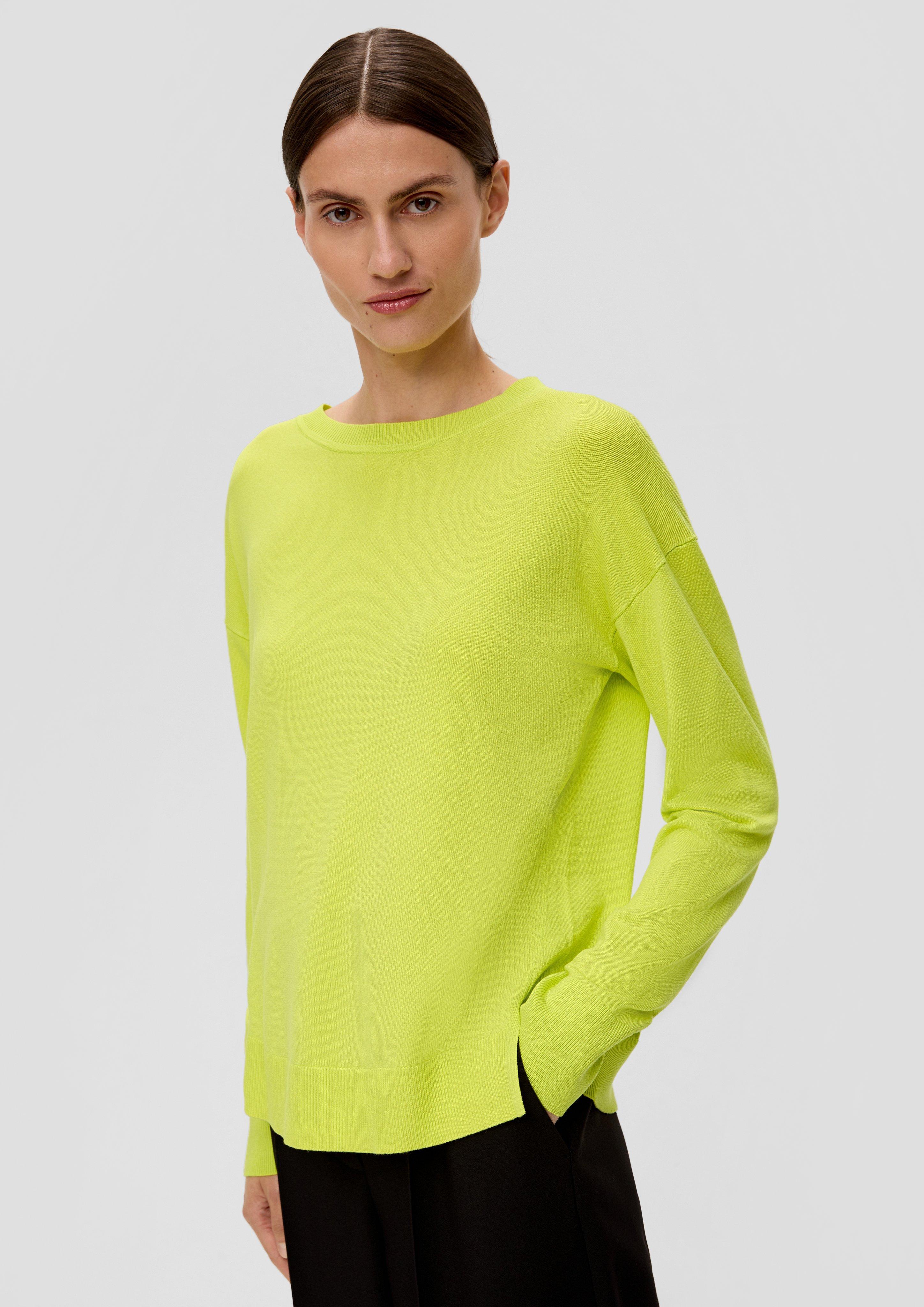 Feinstrickpullover aus Viskosemix  2135720-1174