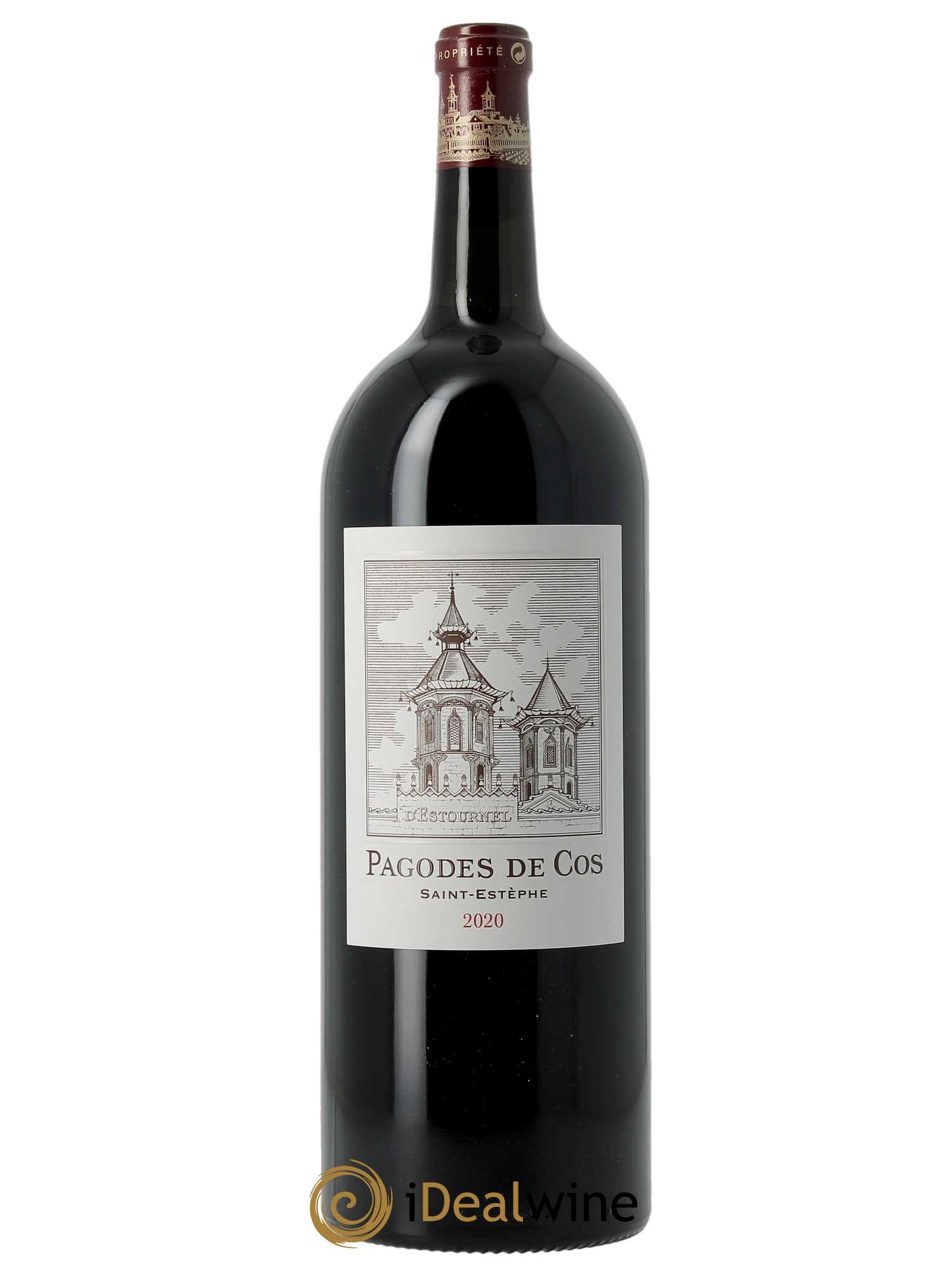 Les Pagodes de Cos Second Vin (CBO À PARTIR DE 6 BTS) 2020 - Lot de 1 Magnum