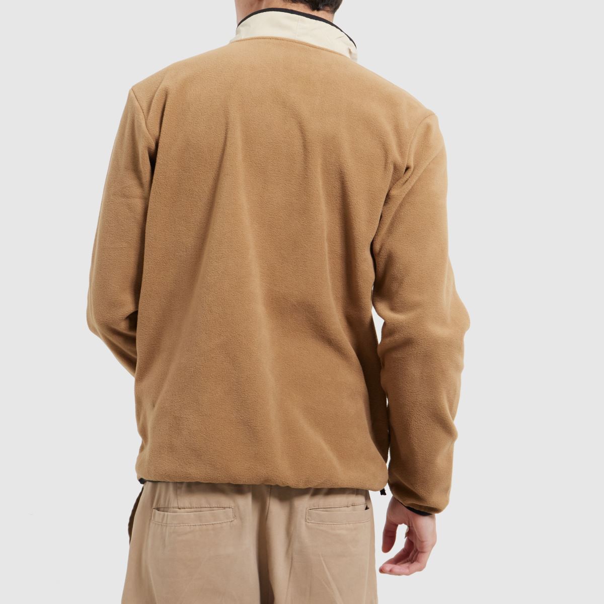 Columbia – Sequoia Grove – Beige, flerfärgad tröja med halv dragkedja