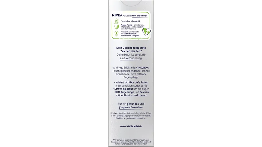 NIVEA MEN Anti Age Hyaluron Augencreme 15 ml