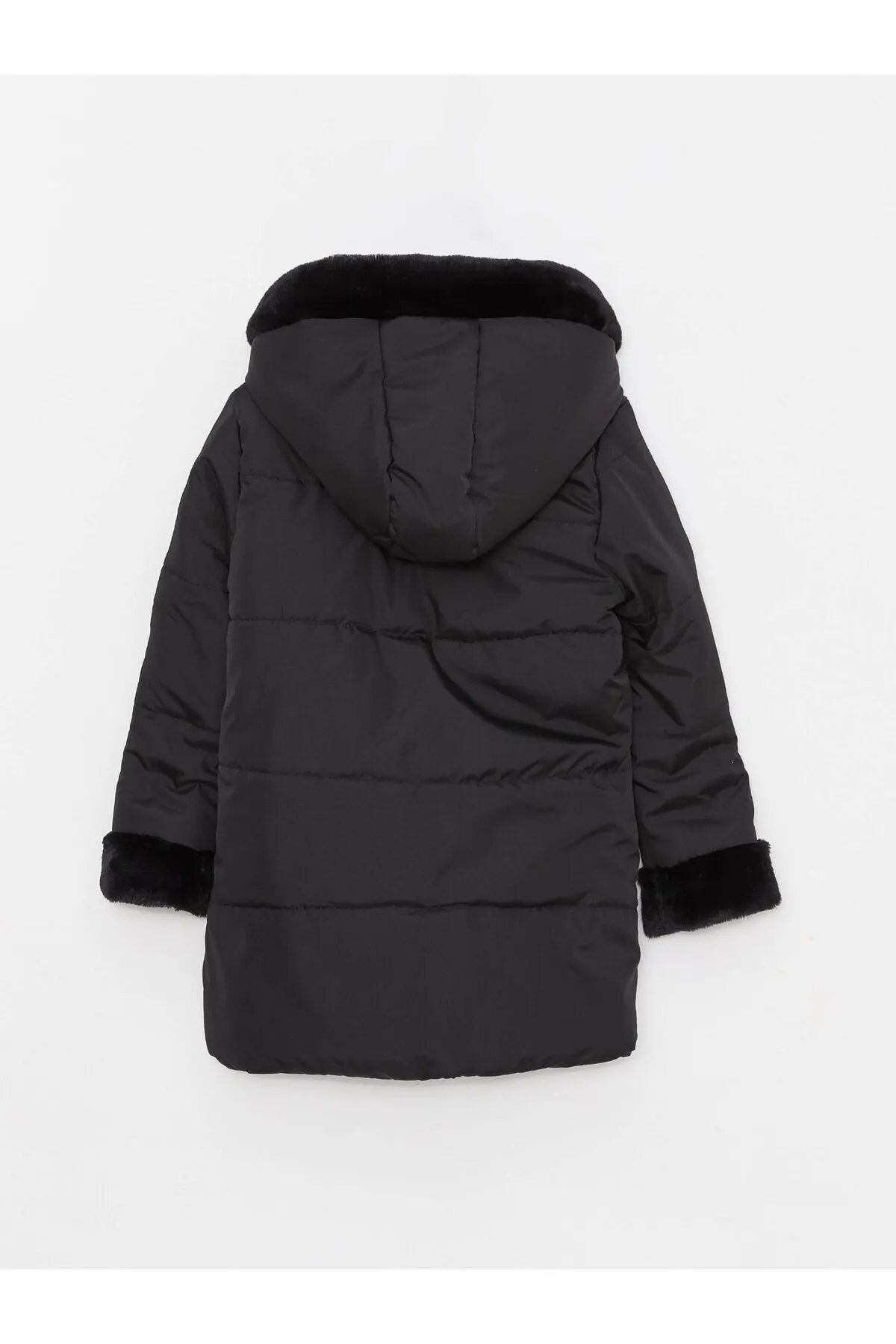 LC Waikiki  Basic-Mantel für Mädchen mit Kapuze