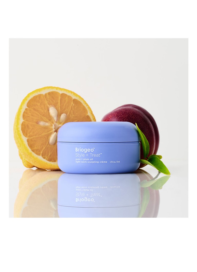 Briogeo Style + Treat Yuzu + Plum Oil Light Work Sculpting Crème - stylingový krém