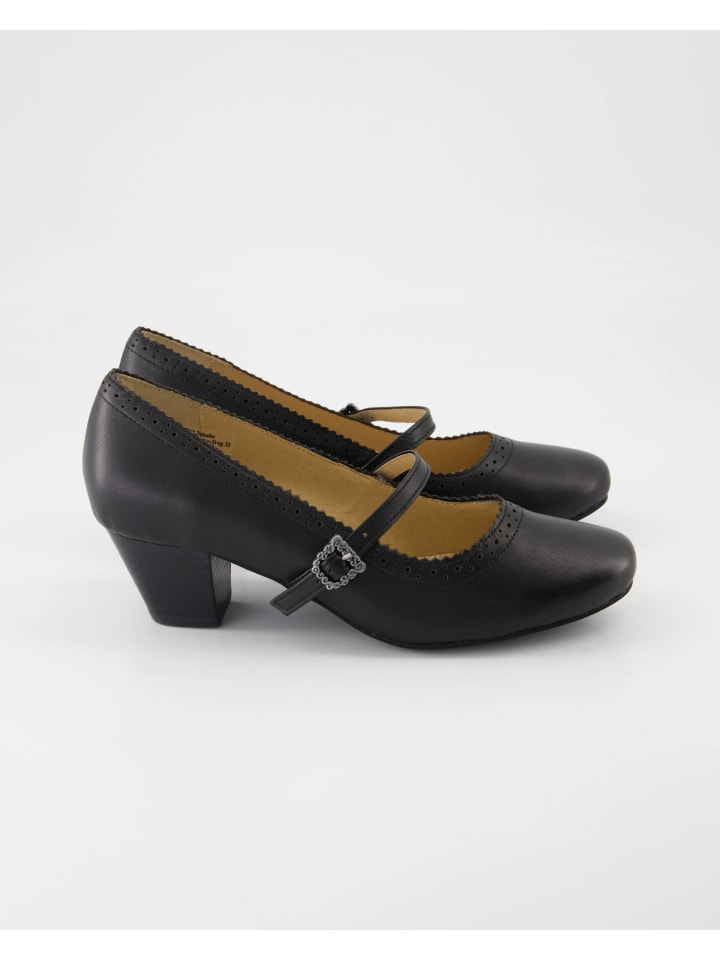 Hirschkogel Trachtenschuhe in Schwarz günstig kaufen