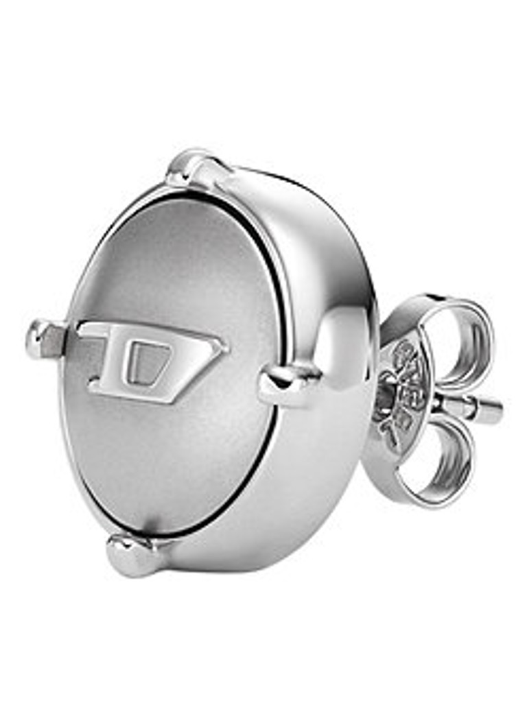 Orecchini a lobo singolo Diesel Steel DX1495040