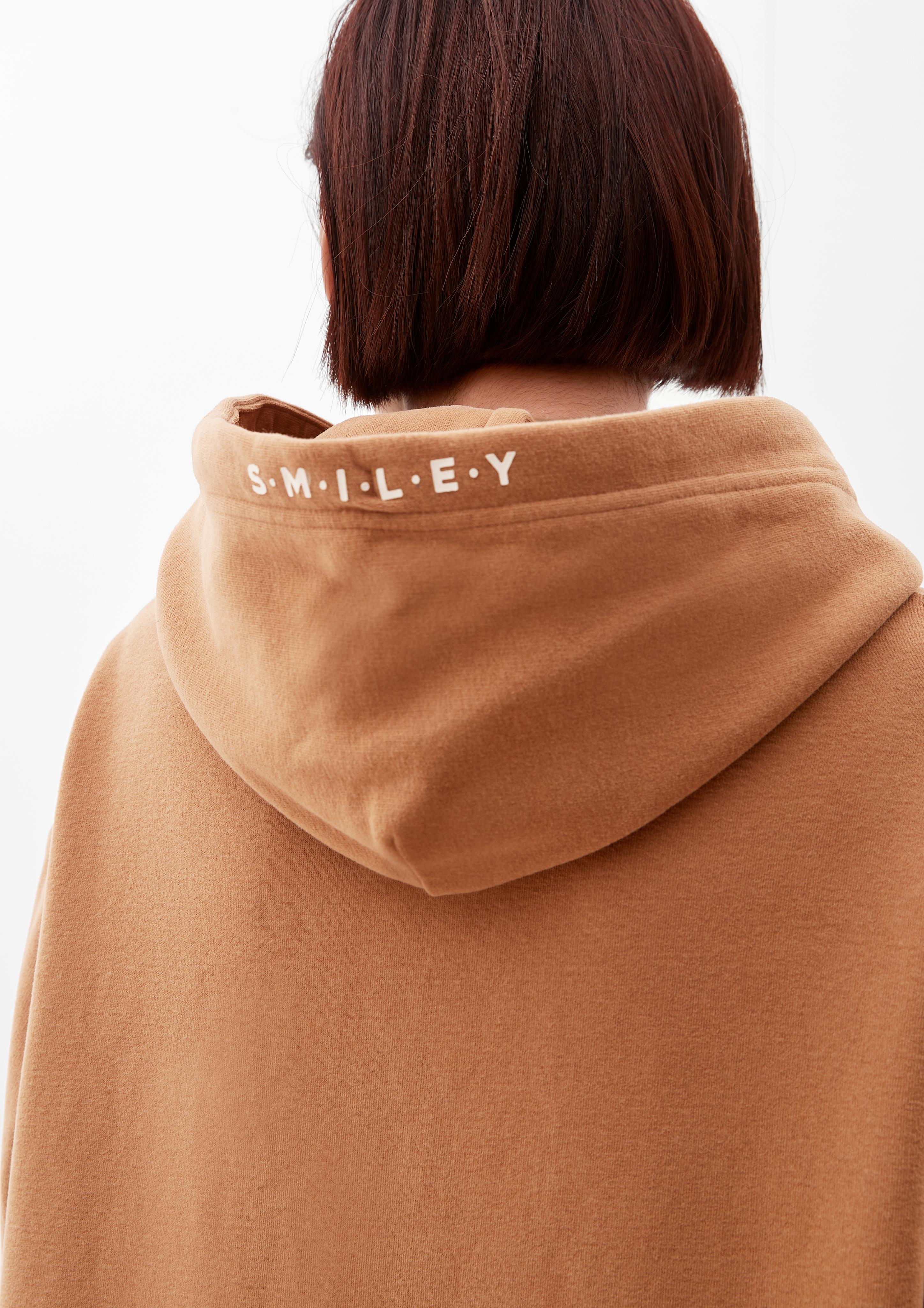Langer Sweater mit Smiley-Print  2121797-8469