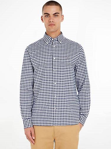 TOMMY HILFIGER Herren Hemd Langarm Regular Fit