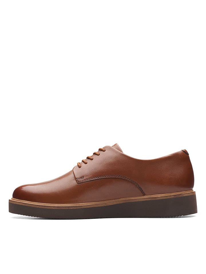 Clarks Leder-Schnürschuhe 