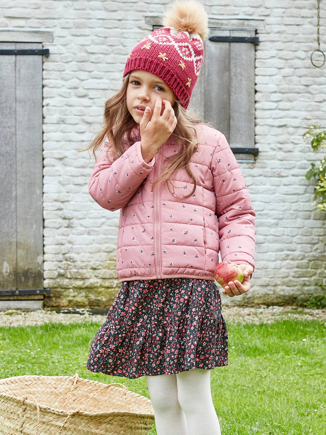 Parka 3 en 1 fille hiver encre
