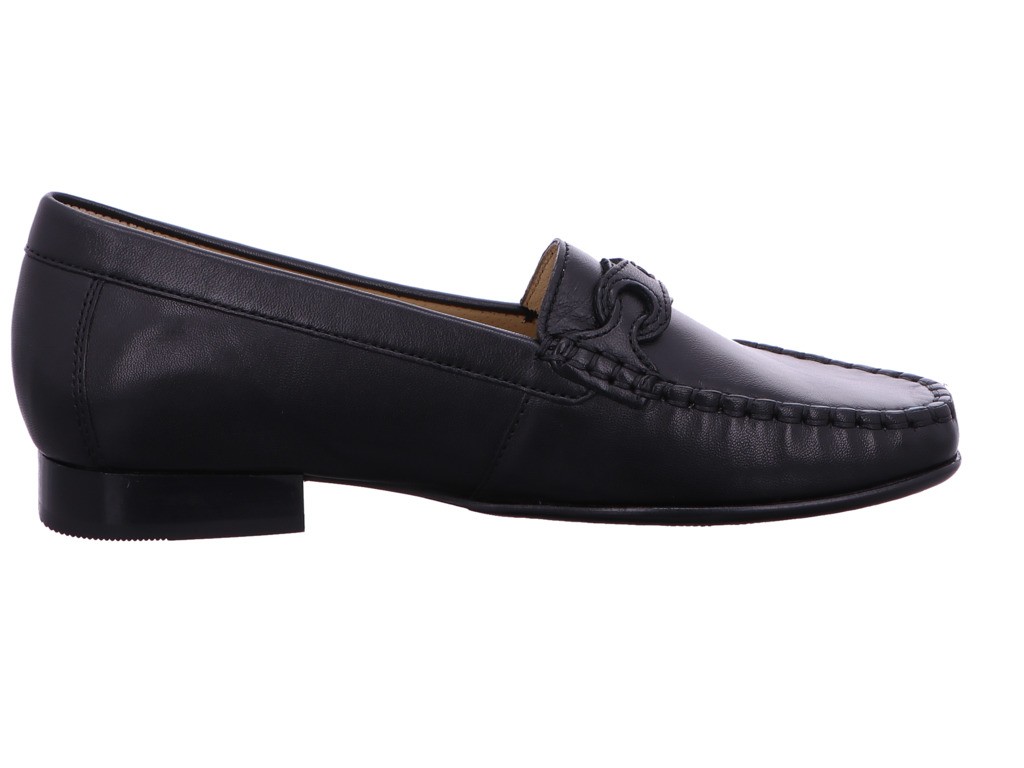 SIOUX Mokassins schwarz Mokassin Slipper