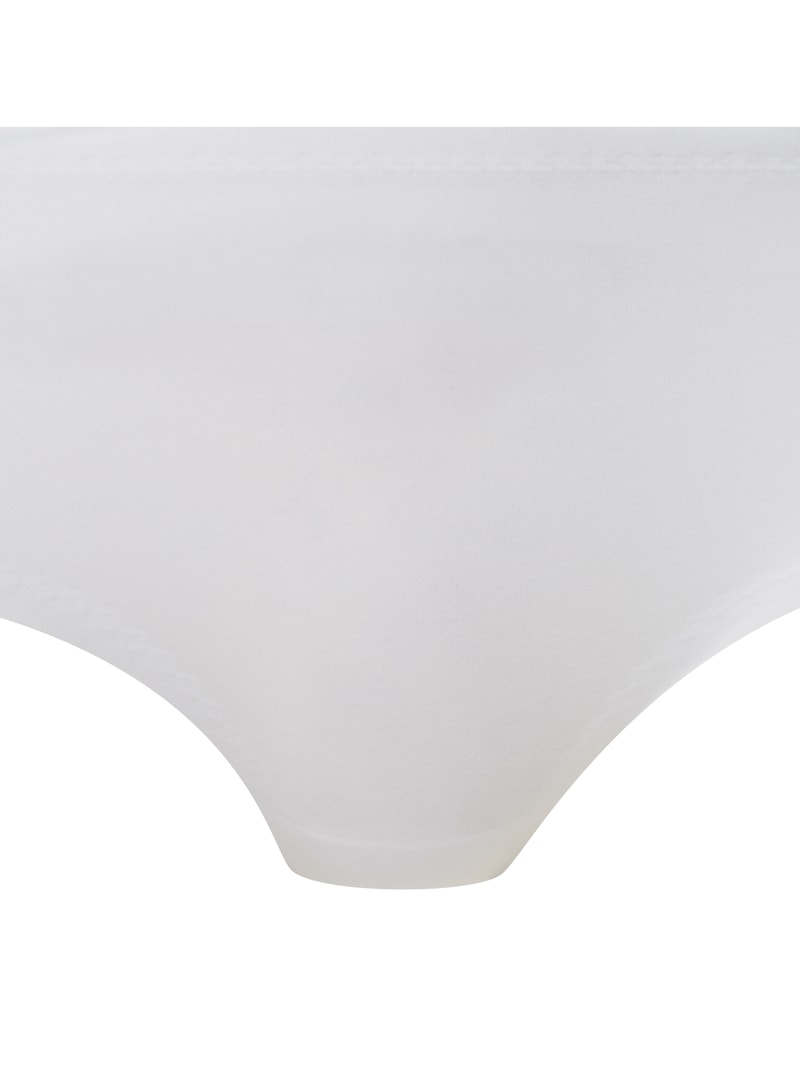 Panty aus Mikrofaser - nahtlos in weiß