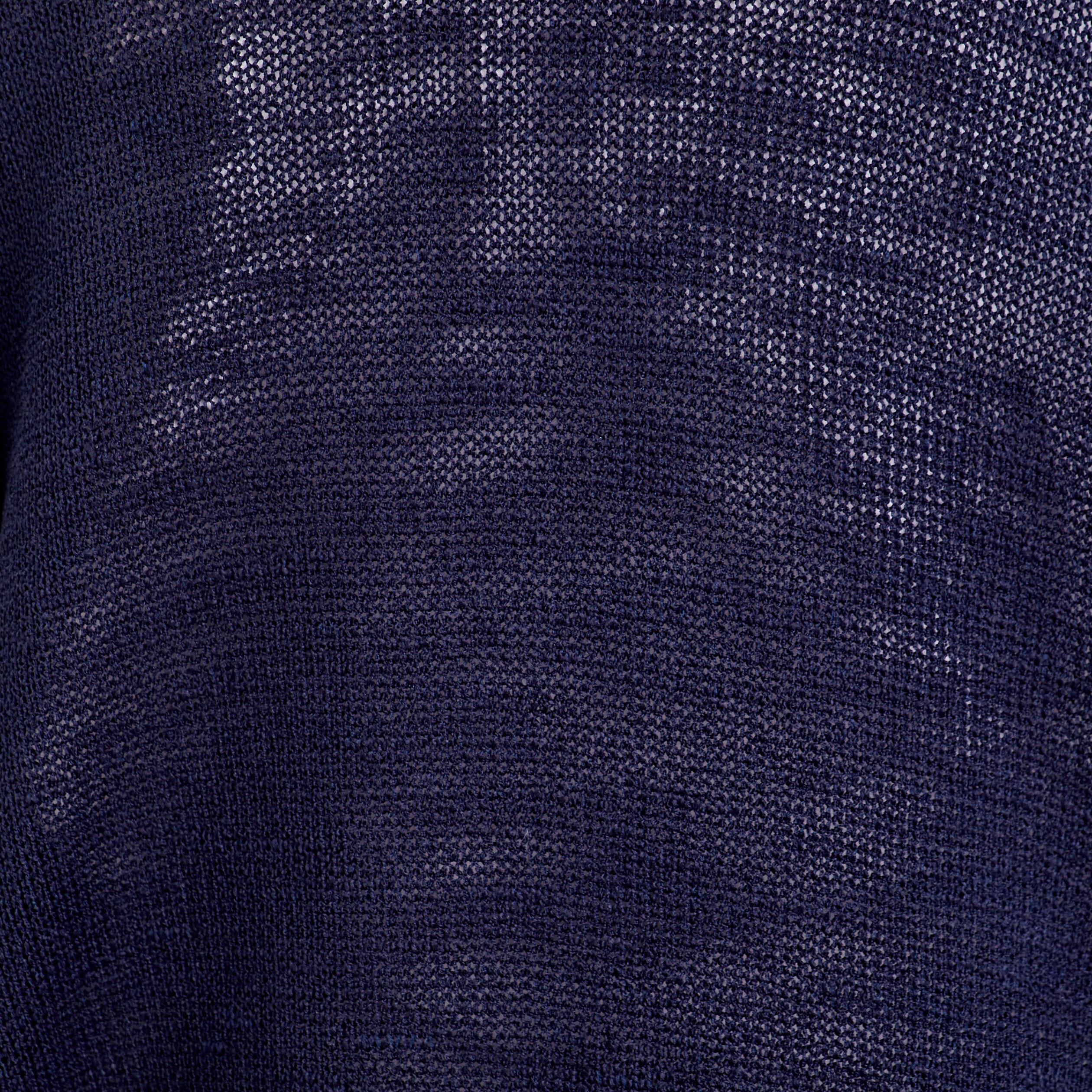 Gilet manches papillons bleu marine femme | Cache Cache