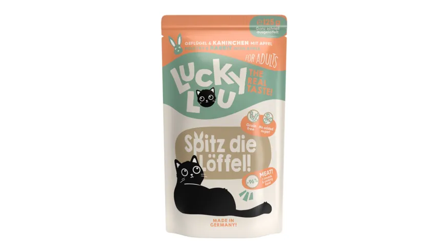 Lucky Lou Lifestage Adult Geflügel & Kaninchen 125 g
