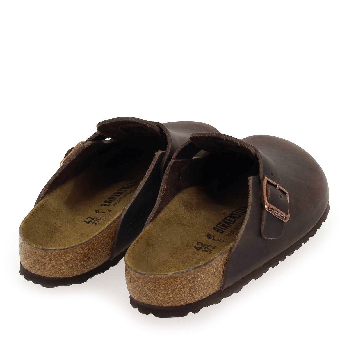 Birkenstock  BOSTON OILED LEATHER M - Marron