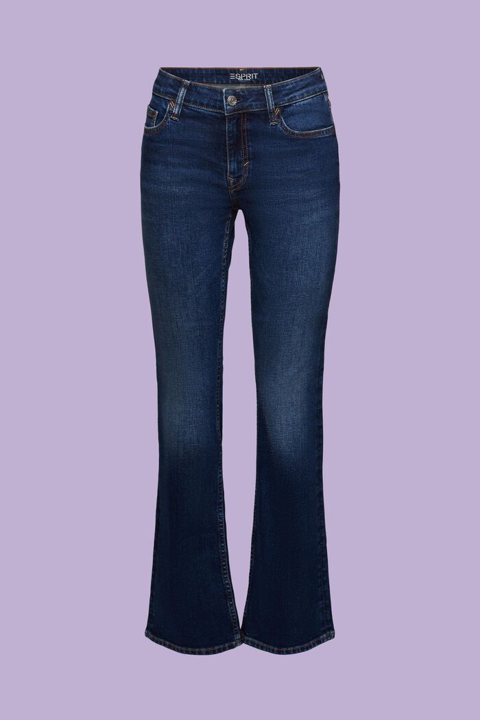 Bootcut Jeans mit mittelhohem Bund