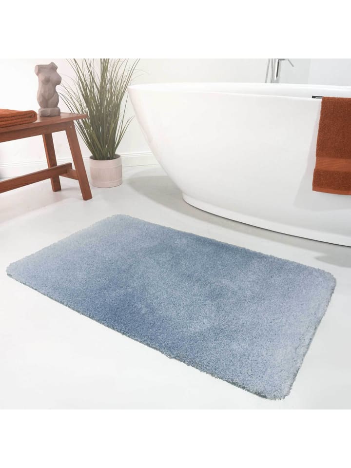 Wecon Home Badteppich Luuk in blau meliert günstig kaufen