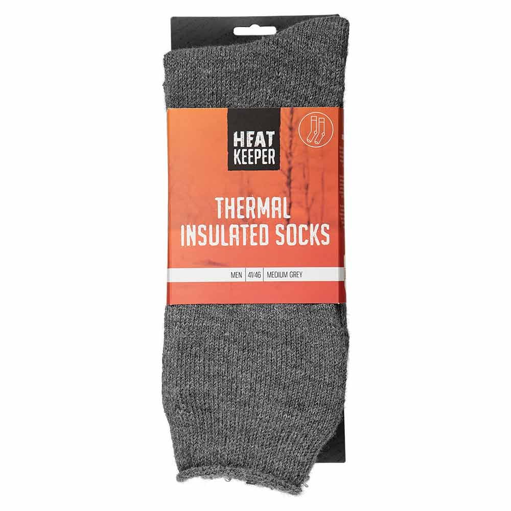 Heat Keeper Medium Grey Herren Thermische Socken