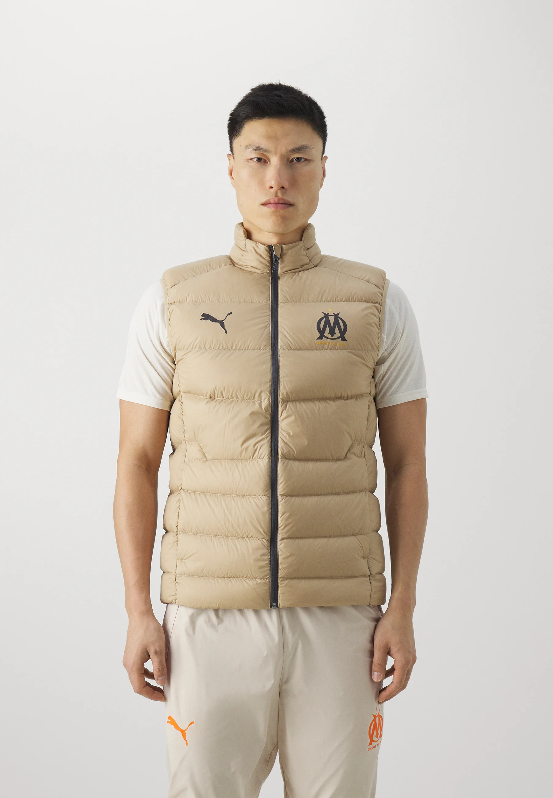 Puma OLYMPIQUE DE MARSAILLE CASUALS VEST - Chaleco