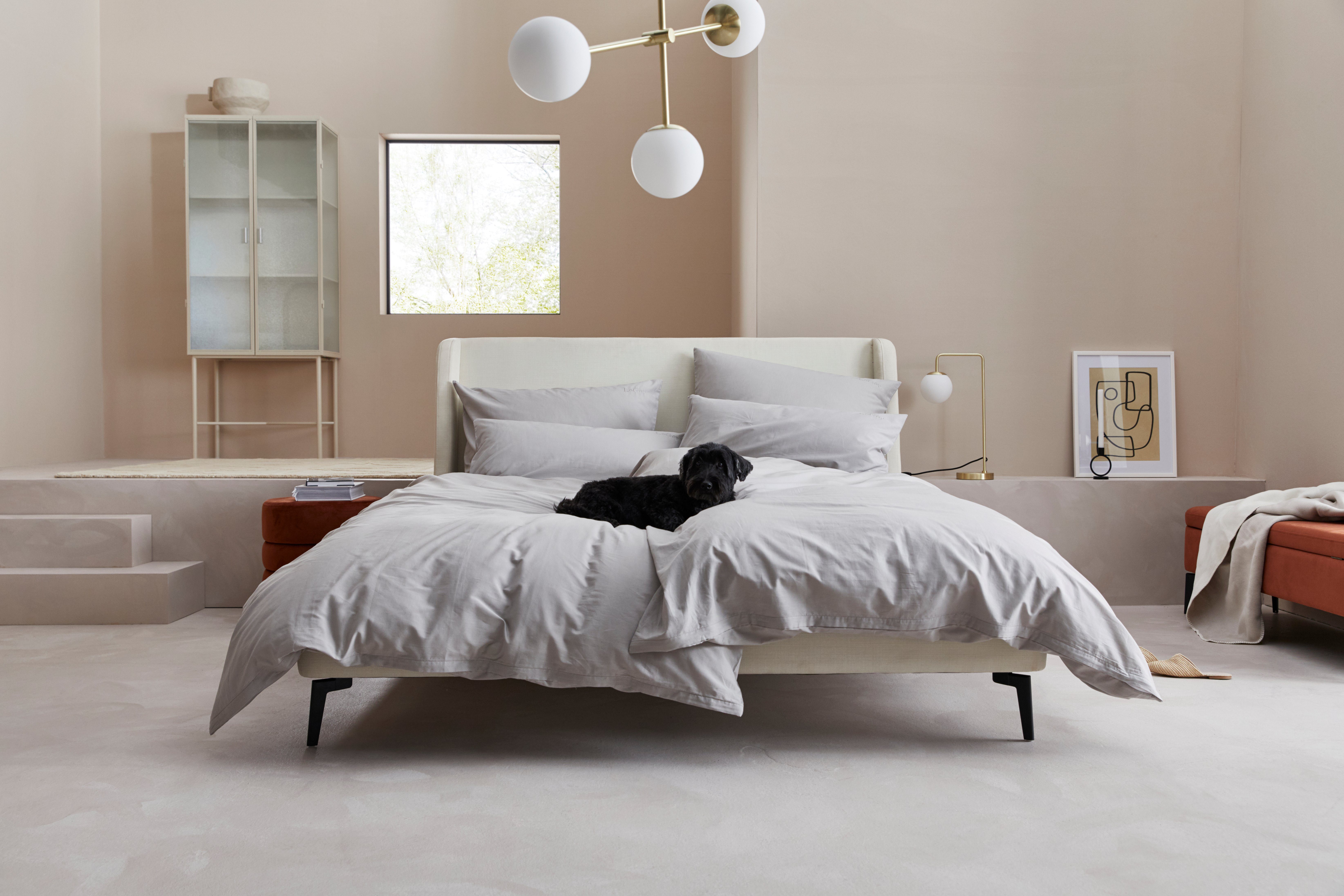 LeGer Home by Lena Gercke Polsterbett Mayra, 3 verschiedene Farben und 2 Bezugsqualitäten