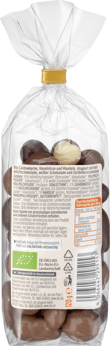 Nussmischung, schokoliert, 120 g
