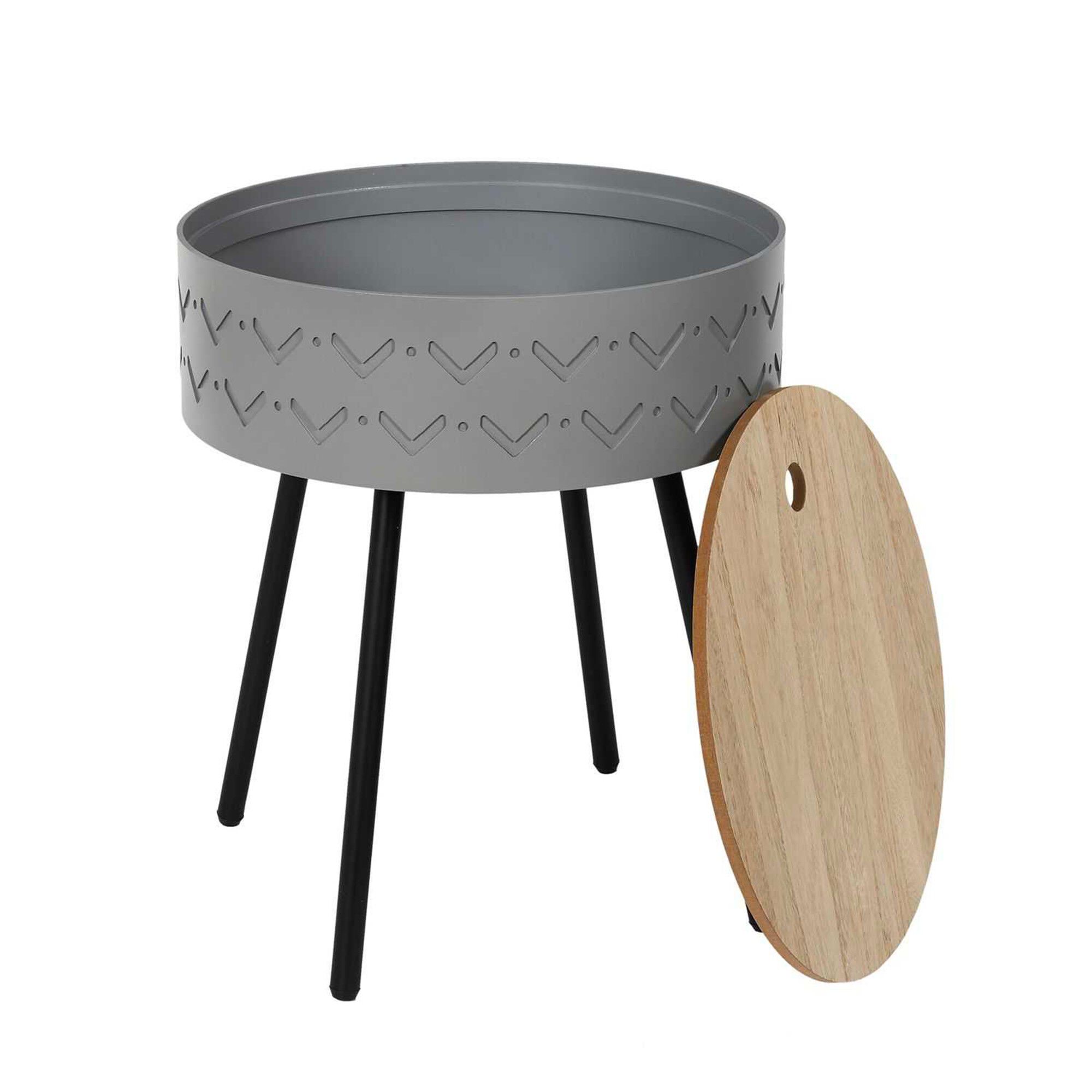 Table d’appoint-coffre déco