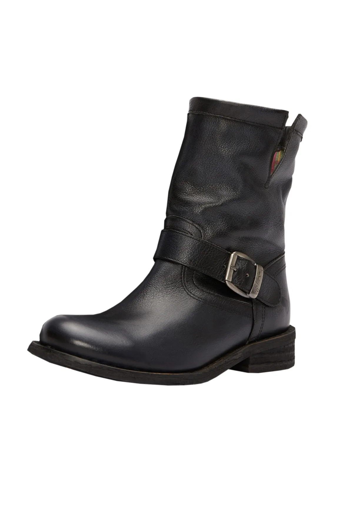 Felmini  Stiefelette - Schwarz - Blockabsatz