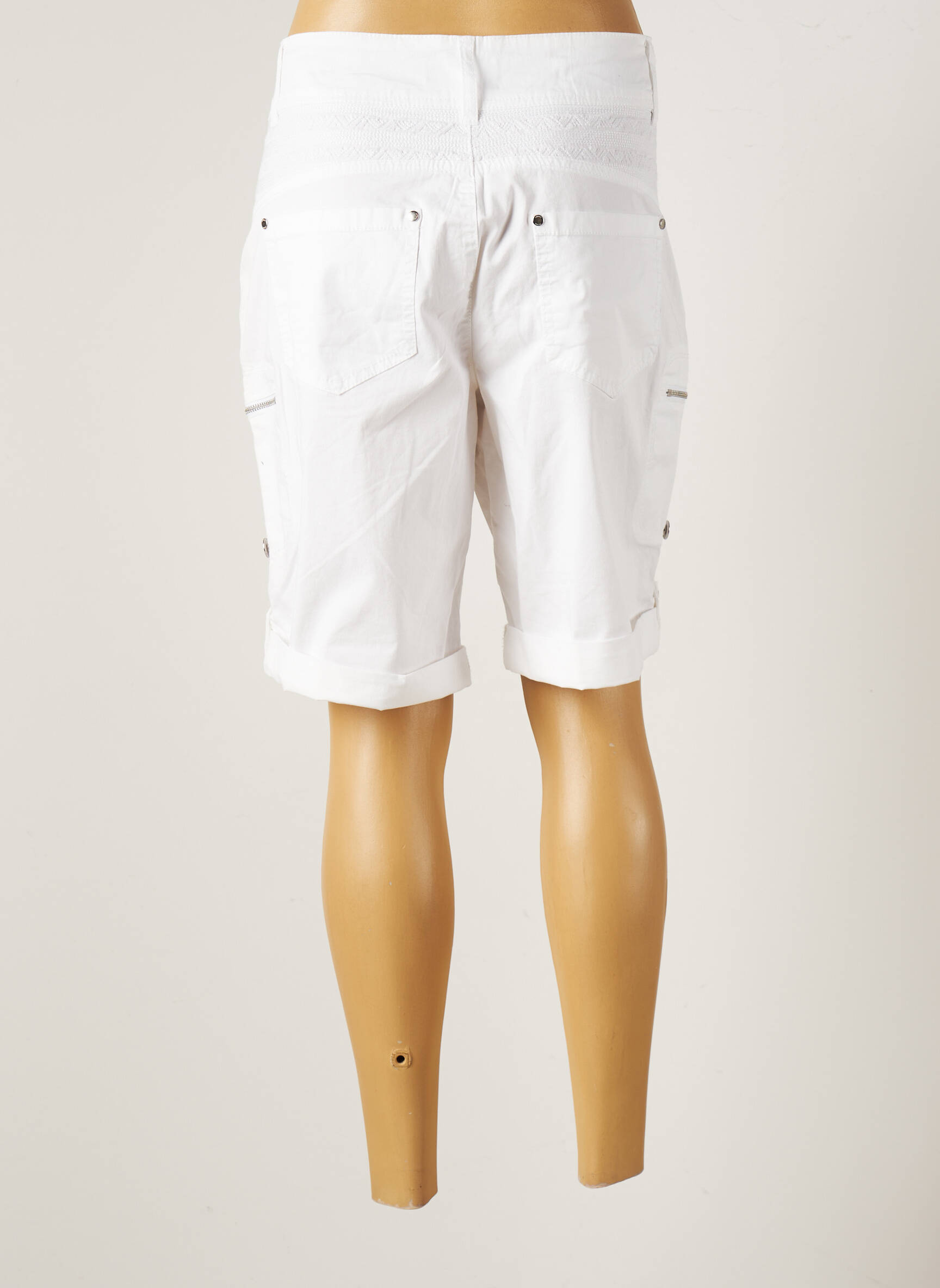 Jensen Bermudas Femme couleur blanc