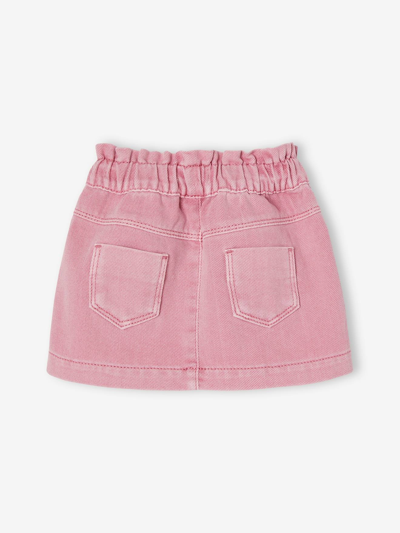 Vertbaudet Mädchen Baby Paperbag-Rock - rosa