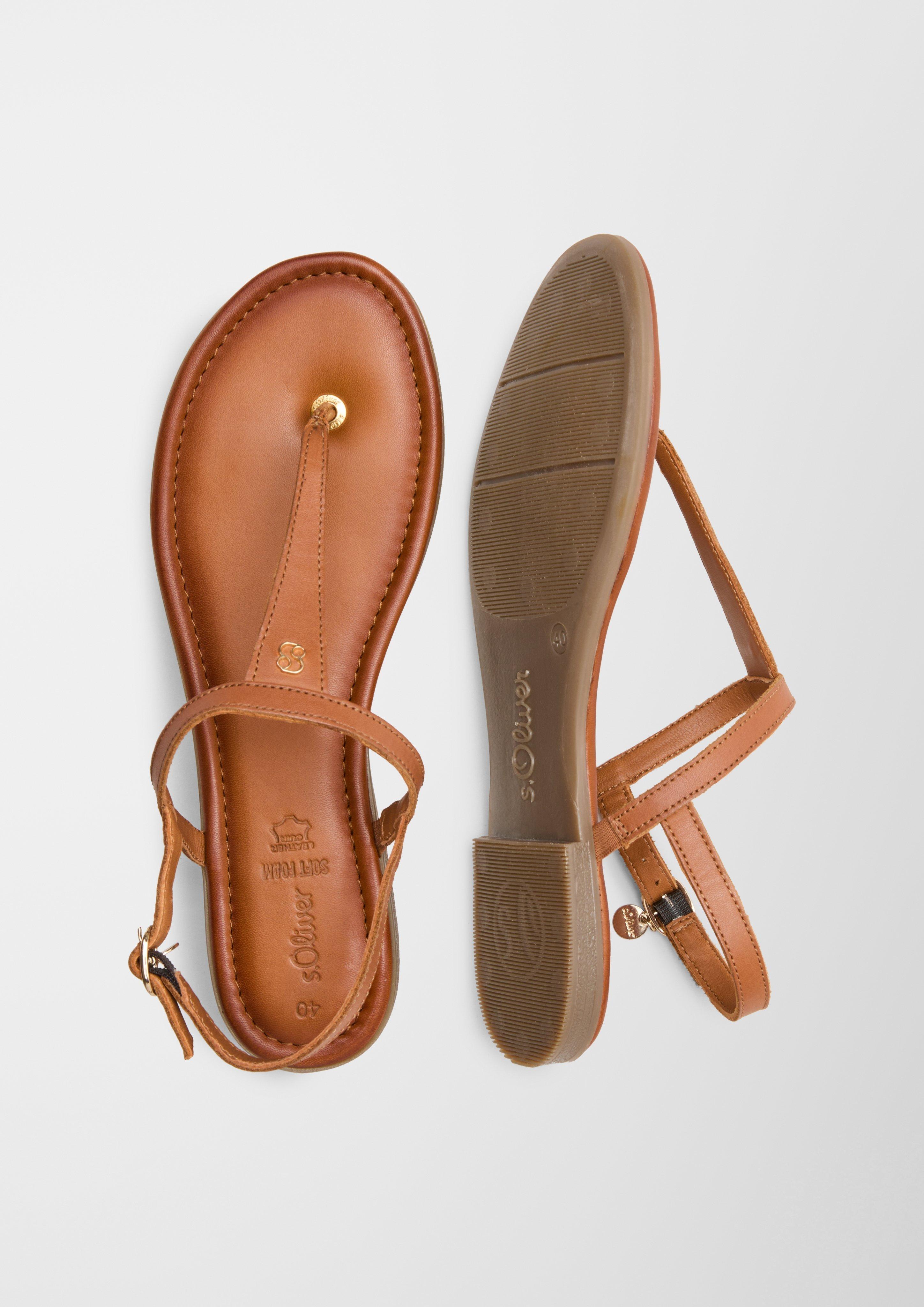 Riemchensandalen aus Echtleder  1238181-305