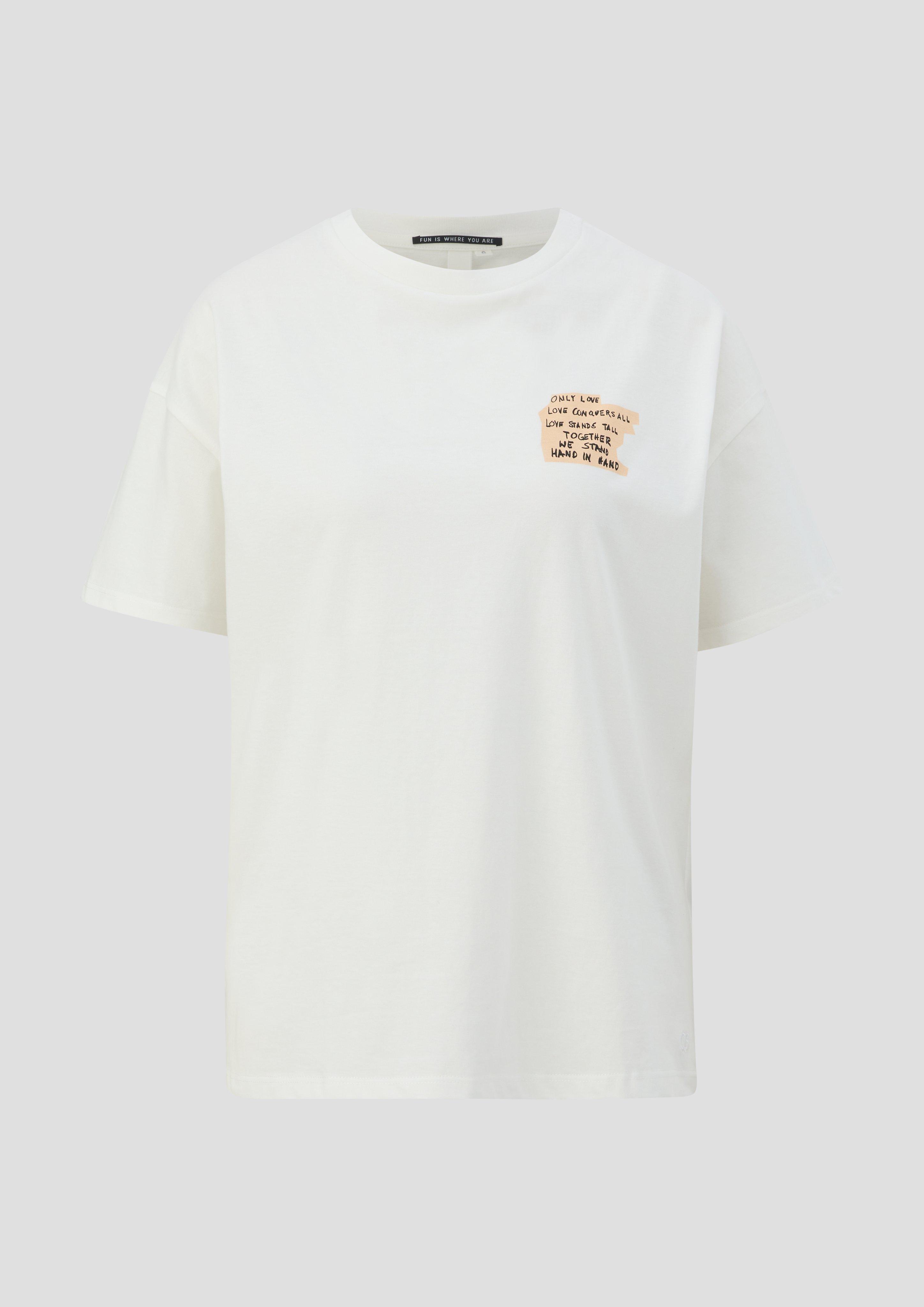 Oversize T-Shirt mit Frontprint  2154074-02D1