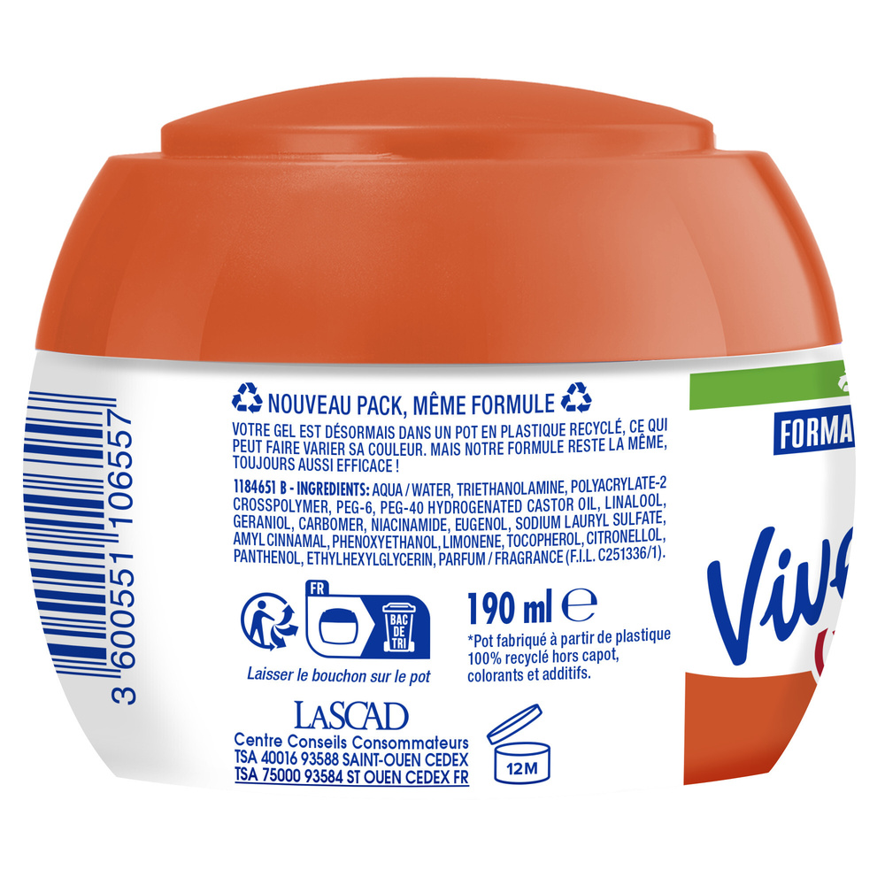 DOP Vivelle Dop Gel Coiffant Fixation Extra-Forte Force7